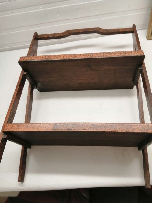 PAINTED COTTAGE AND GARDEN 2 TIER OCCASIONAL TABLE - ADDITIONAL PHOTO 9