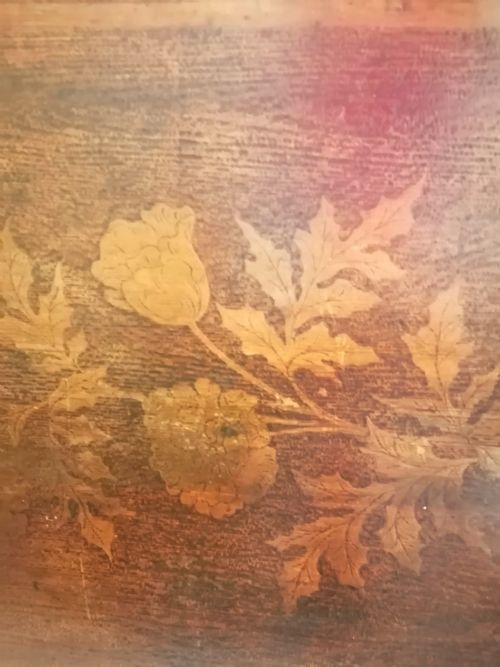 19C FOLK ART PINE TABLE - ADDITIONAL PHOTO 5