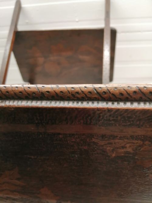 19C FOLK ART PINE TABLE - ADDITIONAL PHOTO 6