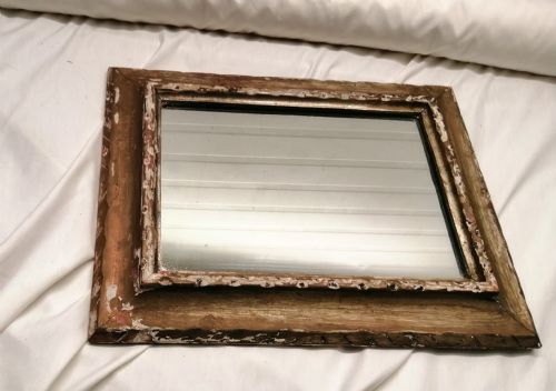 antique french gilded wall mirror - CATEGORY: ANTIQUE MIRRORS - DATED 1890