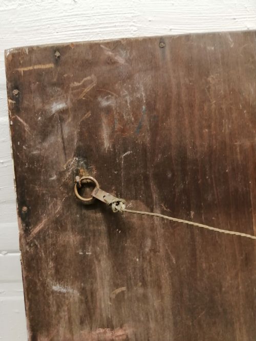 ANTIQUE FRENCH GILDED WALL MIRROR - ADDITIONAL PHOTO 3
