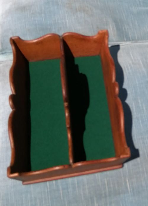 GEORGIAN MAHOGANY CUTLERY TRAY - ADDITIONAL PHOTO 5