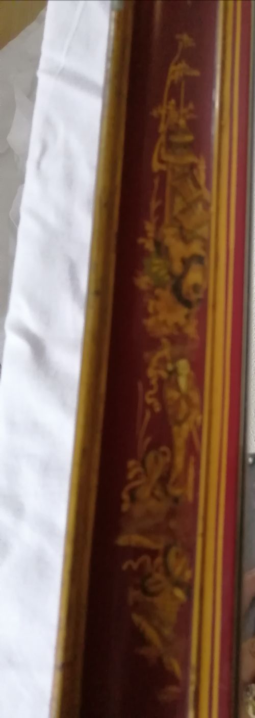 ANTIQUE CHINOISERIE MIRROR - ADDITIONAL PHOTO 7