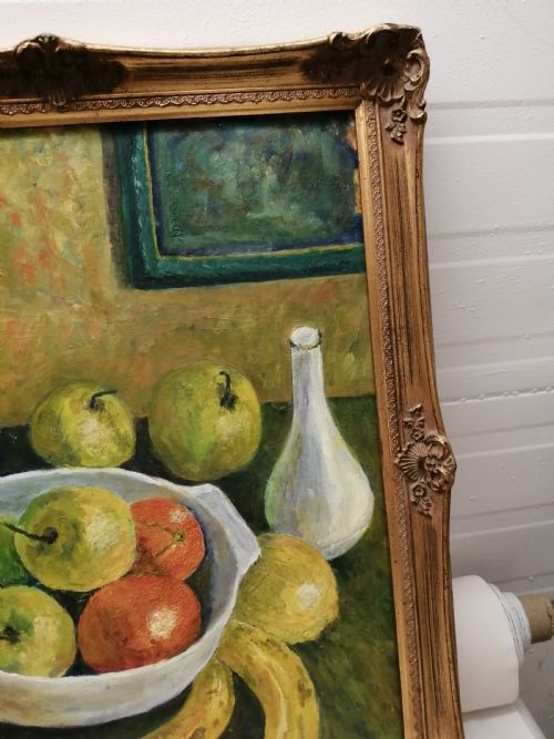 OIL ON CANVAS STILL LIFE - ADDITIONAL PHOTO 3