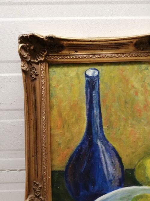 OIL ON CANVAS STILL LIFE - ADDITIONAL PHOTO 5