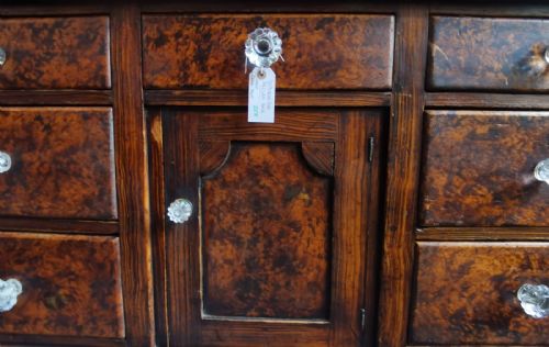 A VICTORIAN ORIGINAL PAINTED PINE DRESSER BASE - ADDITIONAL PHOTO 3