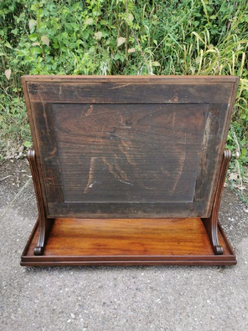 REGENCY MAHOGANY DRESSING TOILET MIRROR BY GILLOWS - ADDITIONAL PHOTO 3