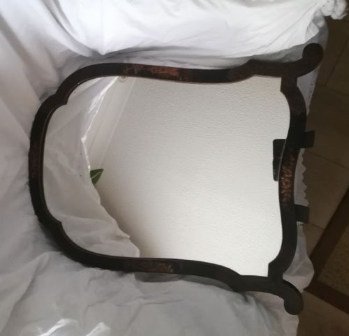 19C CHINOISERIE LACQUER EASEL MIRROR - ADDITIONAL PHOTO 10