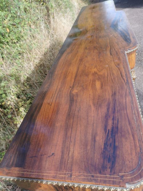 A FINE VICTORIAN WALNUT SIDE CABINETCREDENZA - ADDITIONAL PHOTO 4