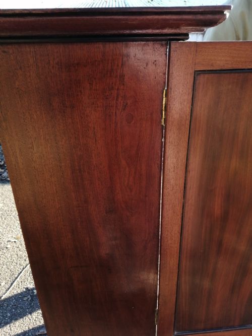 REGENCY MAHOGANY PIGEONHOLE ESTATE CABINET - ADDITIONAL PHOTO 4