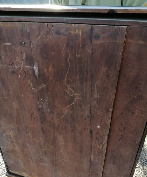 REGENCY MAHOGANY PIGEONHOLE ESTATE CABINET - ADDITIONAL PHOTO 10