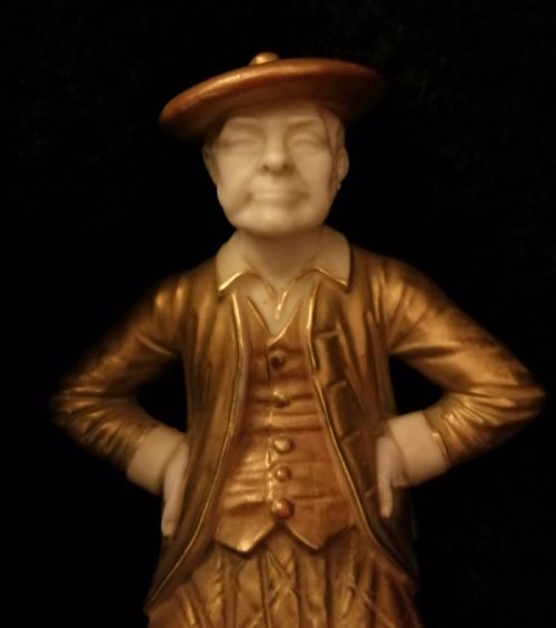 TWO ROYAL WORCESTER FIGURES DEPICTING A SCOTS MAN AND YANKY FROM COUNTRYS OF THE WORLD SERIES - ADDITIONAL PHOTO 5