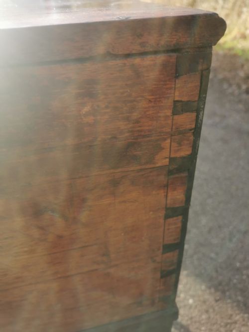 GEORGE 3RD TAMBOUR TOP KNEEHOLE DESK - ADDITIONAL PHOTO 9