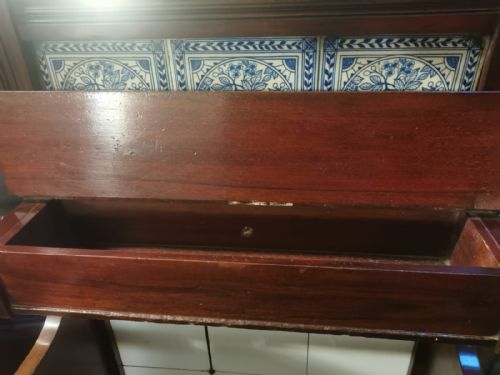 VICTORIAN WALNUT ART'S AND CRAFTS HALLSTAND - ADDITIONAL PHOTO 1