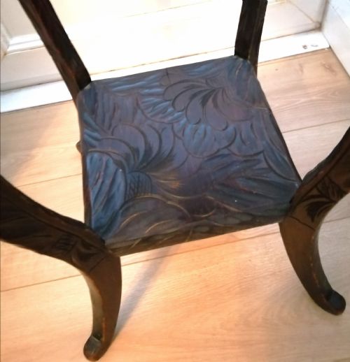 A LIBERTY OF LONDON LAMP OCCASIONAL TABLE - ADDITIONAL PHOTO 9