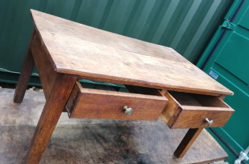GEORGIAN OAK COFFEE TABLE - ADDITIONAL PHOTO 3