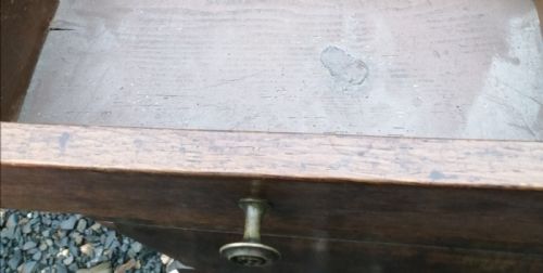 GEORGIAN OAK COFFEE TABLE - ADDITIONAL PHOTO 9