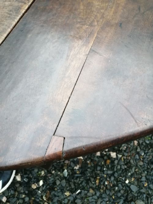LARGE 17C OAK GATELEG TABLE - ADDITIONAL PHOTO 1