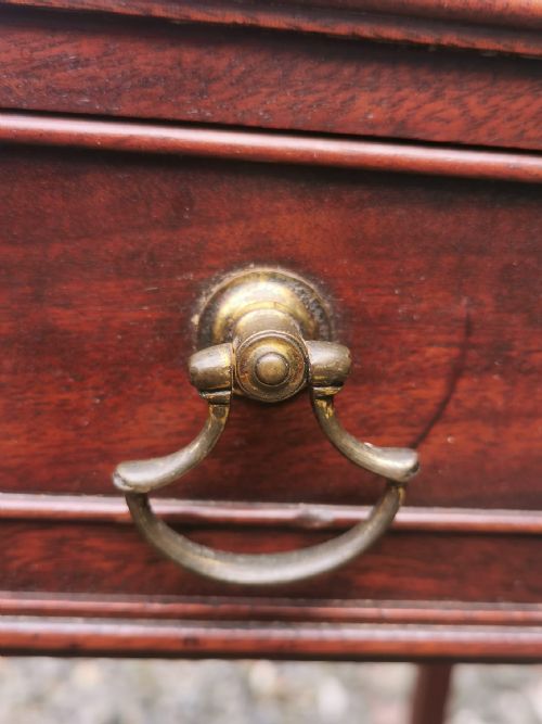 ANTIQUE MAHOGANY GEORGE 3RD WASHSTANDBEDSIDE TABLE - ADDITIONAL PHOTO 1