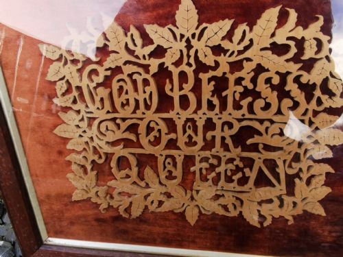PAIR OF VICTORIAN FOLK ART FRETWORK PANELS - ADDITIONAL PHOTO 3