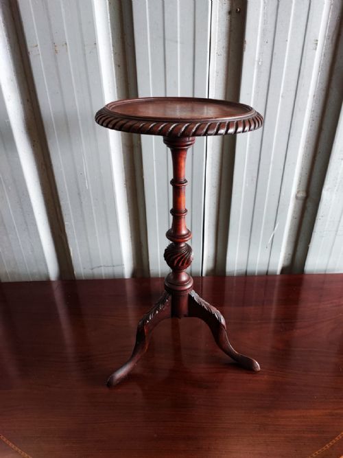 edwardian carved mahogany wine table - CATEGORY: ANTIQUE TABLES - DATED EDWARDIAN