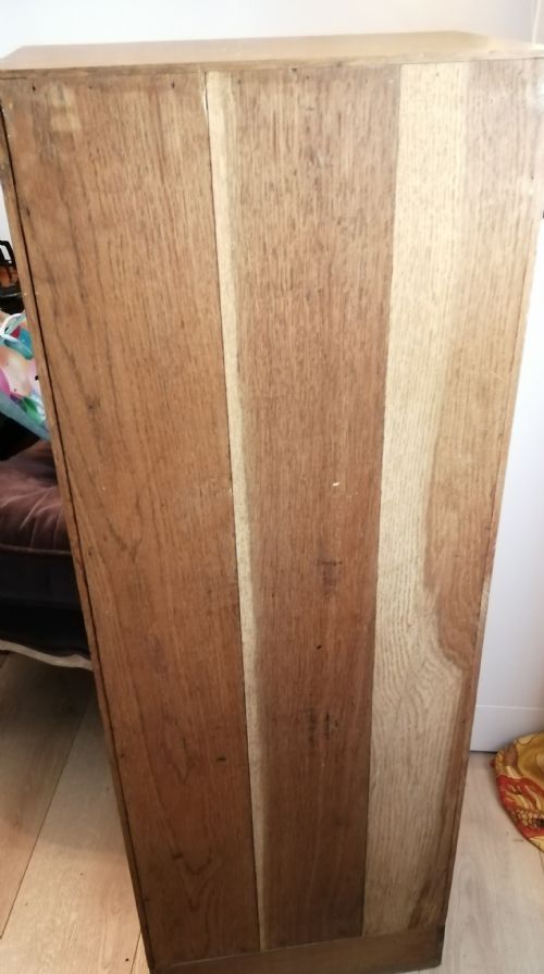 PAIR OF ANTIQUE OAK BOOKCASES - ADDITIONAL PHOTO 10