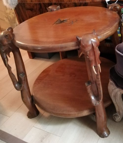 antique anglo indian occasional table - CATEGORY: ANTIQUE TABLES - DATED 1890