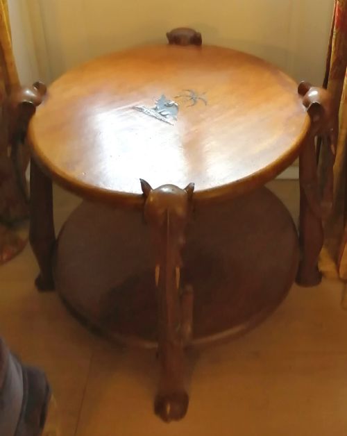 ANTIQUE ANGLO INDIAN OCCASIONAL TABLE - ADDITIONAL PHOTO 1