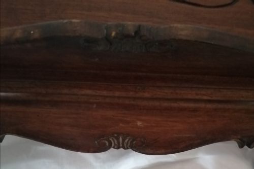 ANTIQUE MAHOGANY ADJUSTABLE BOOKREST STAND - ADDITIONAL PHOTO 7