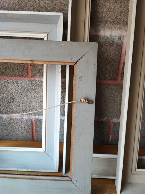 4 LARGE ANTIQUE PAINTED FRAMES - ADDITIONAL PHOTO 2
