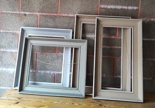 4 LARGE ANTIQUE PAINTED FRAMES - ADDITIONAL PHOTO 3