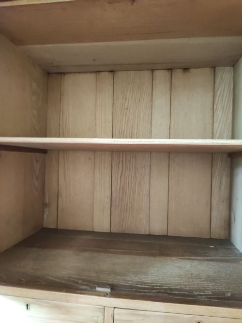 VICTORIAN COMBINATION WARDROBE IN SATIN WALNUT - ADDITIONAL PHOTO 5