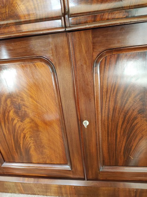 VICTORIAN MAHOGANY CHIFFONIERSIDEBOARDSIDE CABINET - ADDITIONAL PHOTO 2