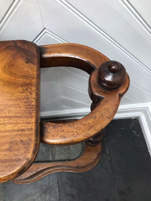 19C MAHOGANY TREE HALLSTAND - ADDITIONAL PHOTO 4