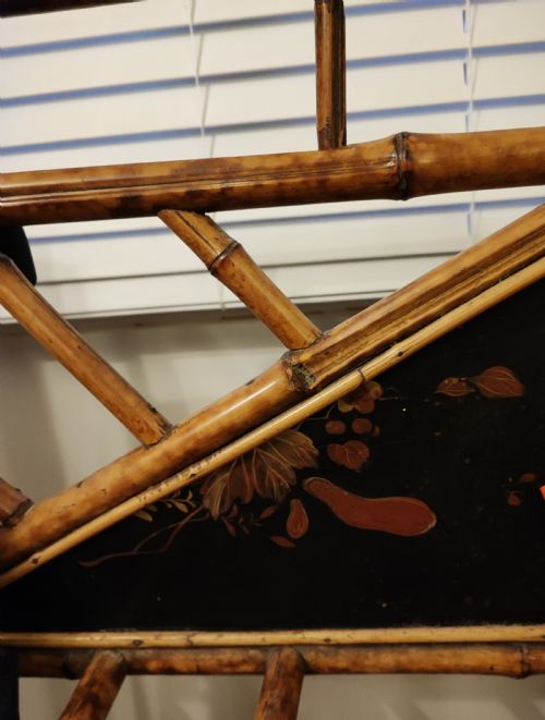 VICTORIAN BAMBOO UMBRELLA AND STICK STAND - ADDITIONAL PHOTO 2
