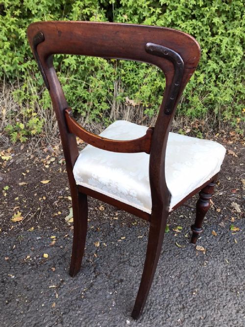 QUALITY SET OF 6 VICTORIAN MAHOGANY CHAIRS - ADDITIONAL PHOTO 1