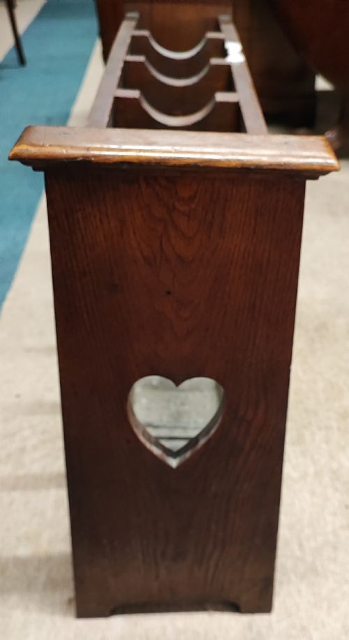 LIBERTY AND CO OAK 5 SECTION STICK STAND - ADDITIONAL PHOTO 9