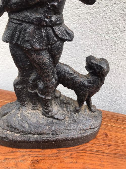 HEAVY VICTORIAN DOORSTOP - ADDITIONAL PHOTO 1