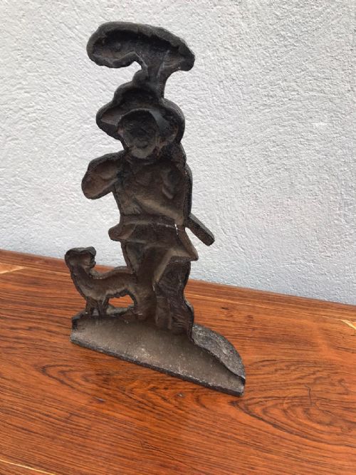 HEAVY VICTORIAN DOORSTOP - ADDITIONAL PHOTO 2