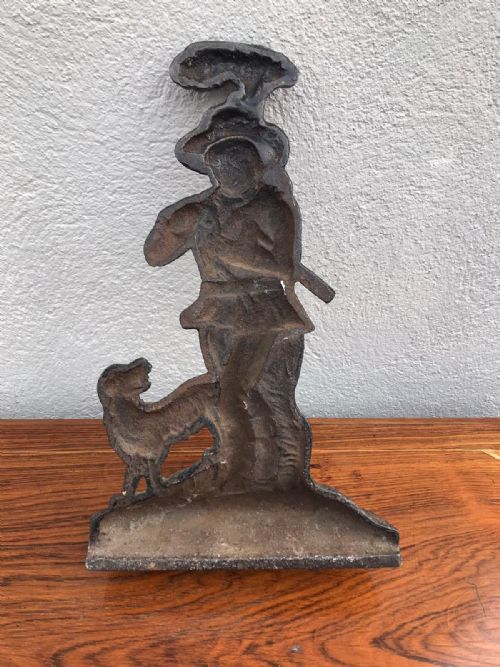 HEAVY VICTORIAN DOORSTOP - ADDITIONAL PHOTO 4
