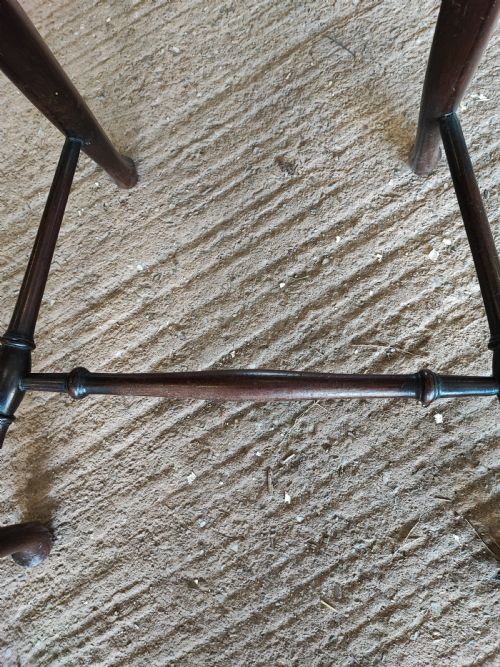 A QUALITY MAHOGANY WINDSOR ARMCHAIR BY BIRCH AND CO FOR LIBERTY OF LONDON - ADDITIONAL PHOTO 10