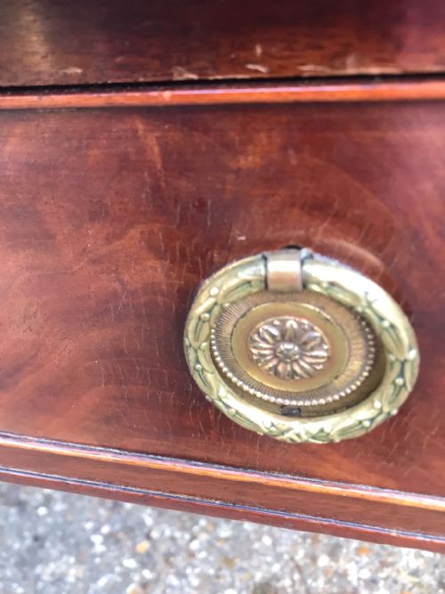 A QUALITY EDWARDIAN MAHOGANY CARLTON HOUSE DESK - ADDITIONAL PHOTO 16