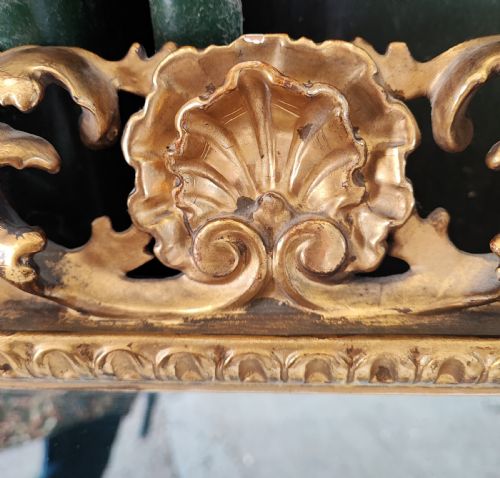 A PAIR OF 19C CARVED GILT WOOD ITALIAN FLORENTINE MIRRORS - ADDITIONAL PHOTO 5