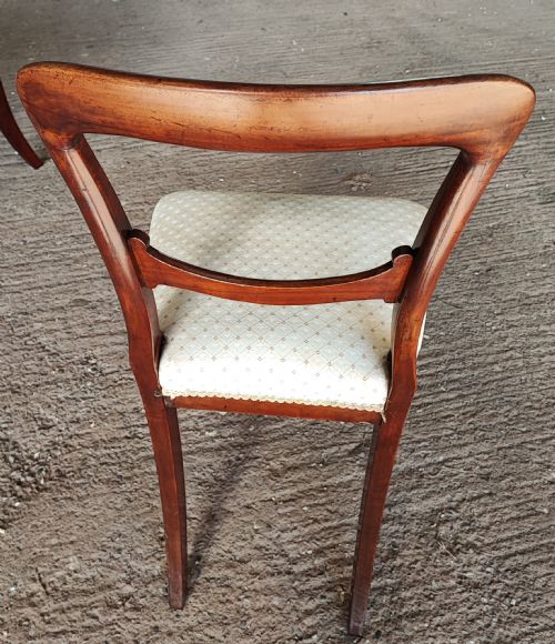 QUALITY SET OF 8 VICTORIAN MAHOGANY DINING CHAIRS - ADDITIONAL PHOTO 2