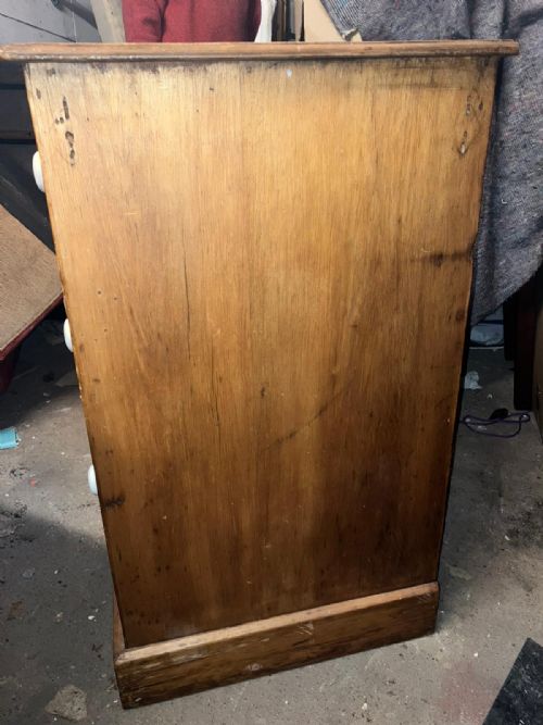 VICTORIAN HEALS OF LONDONPINE CHEST OF DRAWERS - ADDITIONAL PHOTO 3