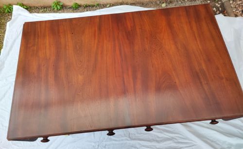 REGENCY MAHOGANY AND EBONY SOFA TABLE - ADDITIONAL PHOTO 2