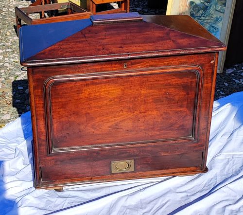 WILLIAM IV MAHOGANY WINE COOLER LONDON MAKER - ADDITIONAL PHOTO 3