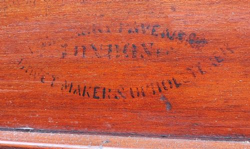 WILLIAM IV MAHOGANY WINE COOLER LONDON MAKER - ADDITIONAL PHOTO 13