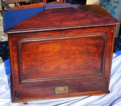 WILLIAM IV MAHOGANY WINE COOLER LONDON MAKER - ADDITIONAL PHOTO 17