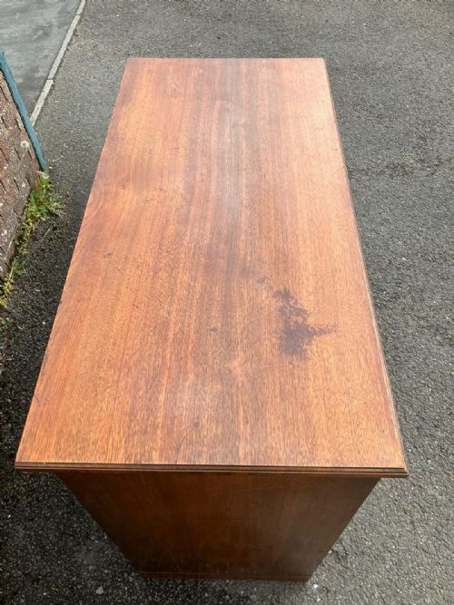GILLOW CO ART'S AND CRAFTS WALNUT CHEST - ADDITIONAL PHOTO 3